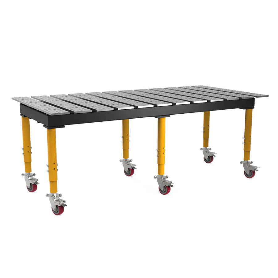 Mesas Para Soldar "MAX" Ranurado (8' x 4') - Sistema 5/8"